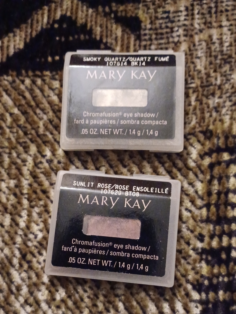 $4 Add-on Mary Kay Chromafusion Eyeshadow Duo - Smoky Quartz & Sunlit Rose